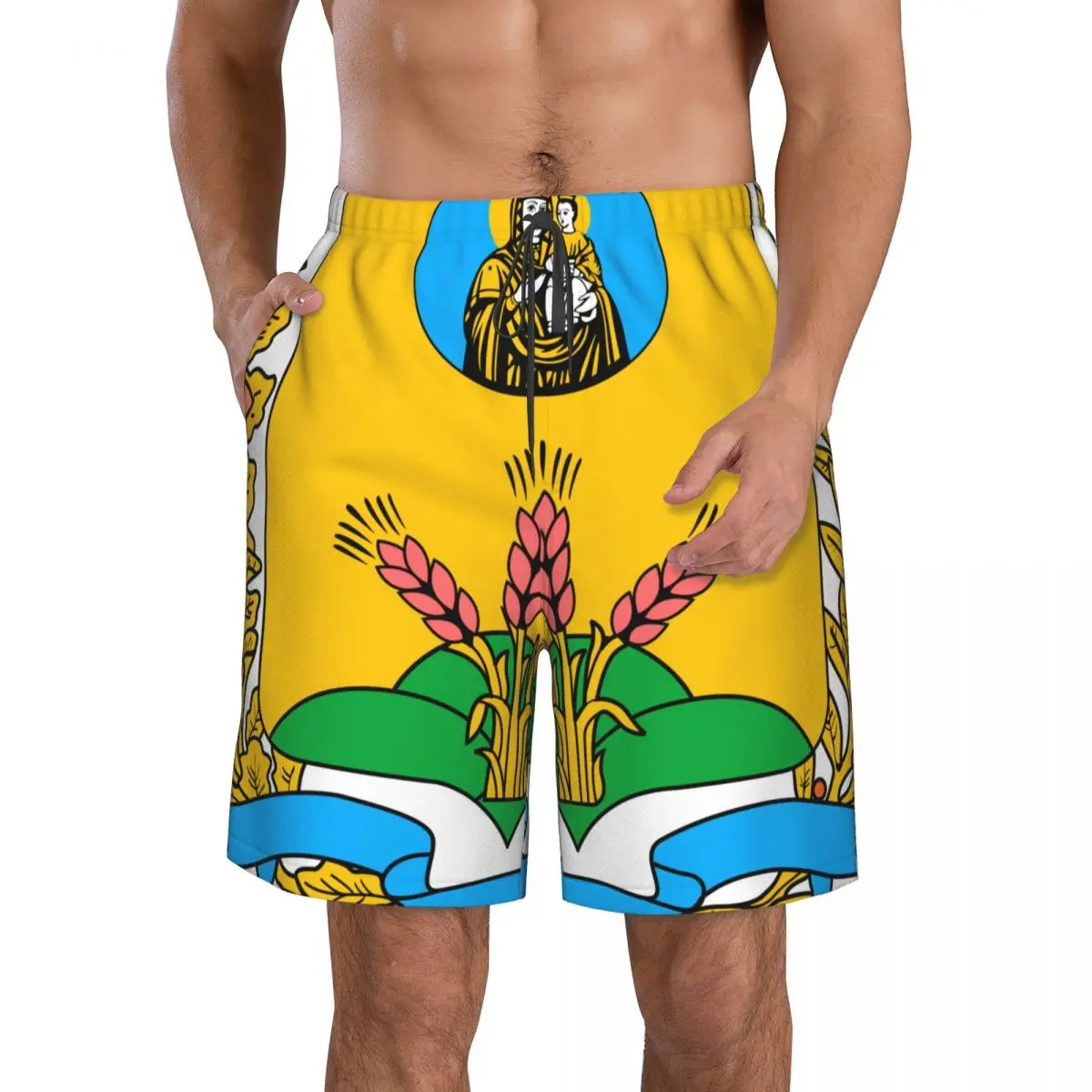 

Mens Swimwear Swim Shorts Trunks Beach Board Shorts Swimsuits Mens Running Sports Surffing shorts The Mogilev Region Quick Dry