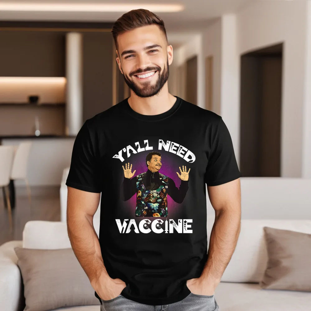 Retro Man T Shirts Neil deGrasse Tyson Y rsquo Printed Tops Tees All Cotton O Neck Short Sleeve Vintage Shirt Summer