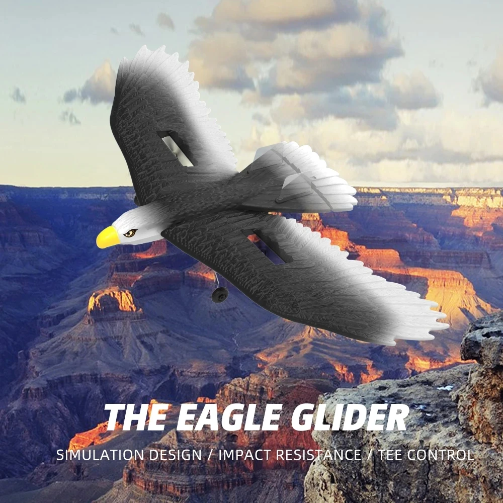 

Радиоуправляемый самолет Eagle BM17 2,4G 3CH бионический радиоуправляемый самолет с дистанционным управлением планер пенопластовый самолет игрушки подарки для детей
