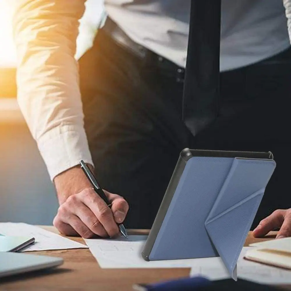 Для Kindle Basic 2024 (12 поколений) смарт-чехол-книжка-книжка кожаный 6-дюймовый защитный