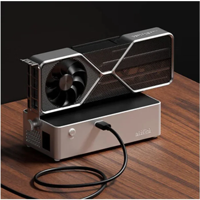 Док-станция AOOSTAR AG01 AG02 EGPU с портом OCulink/USB4 встроенным блоком питания Huntkey 350–400 Вт