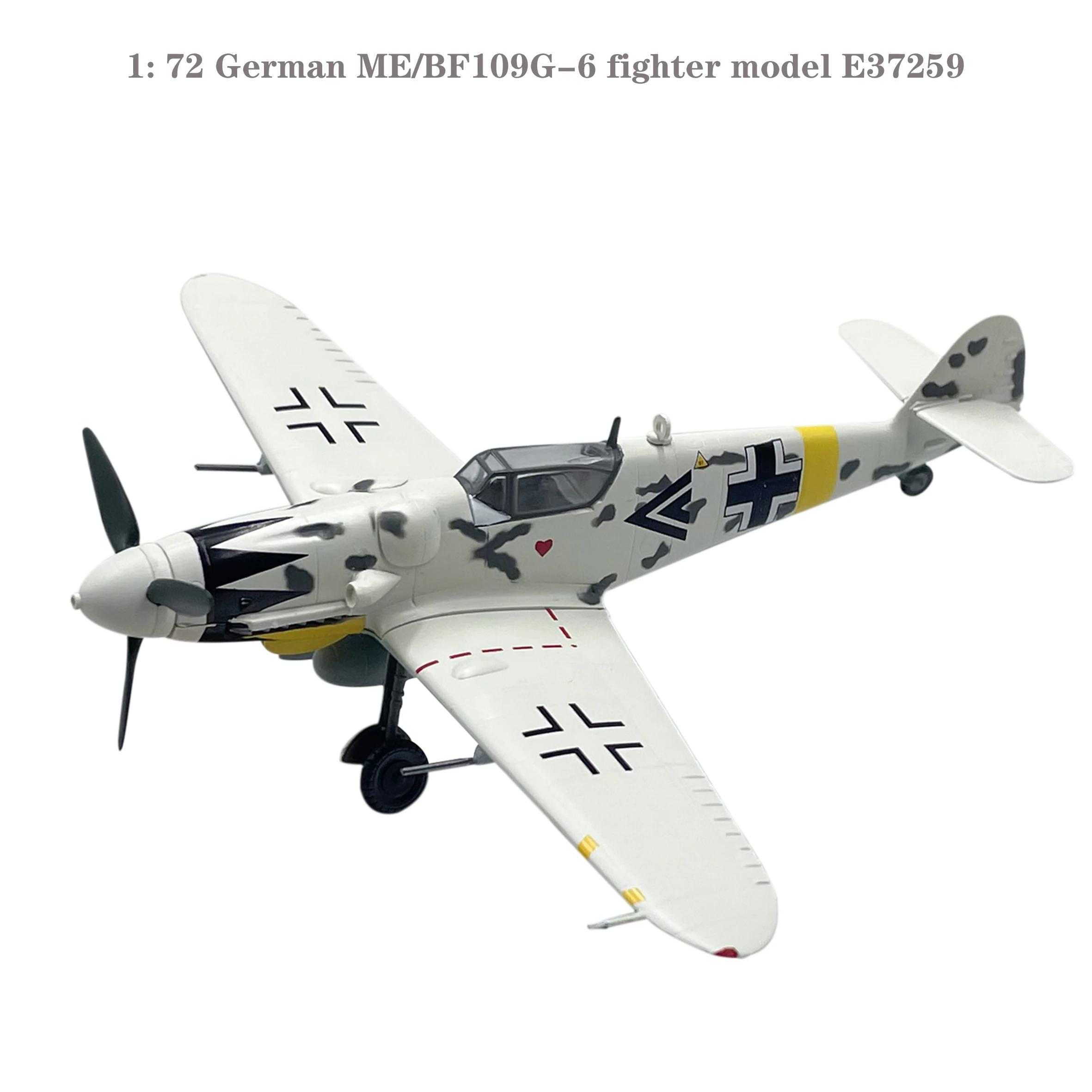 Немецкая Коллекционная модель ME/BF109G-6 fighter, модель E37259, готовый продукт, 1: 72