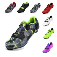 cycling shoes mtb road bike boots cleats shoe non slip men mountain bicycle flat sneakers spd racing speed cycling footwear