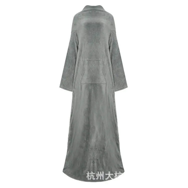 

Long Sleeve TV Blanket Multifunctional Home Leisure Flannel Lazy Blanket