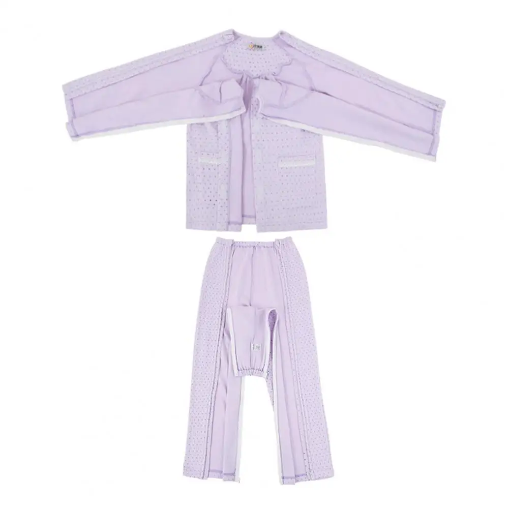 Nursing Clothing Innovative Lightweight Soft Long Dress Trousers Nursing Suit for Adult  Nursing Shirt  Nursing Suit