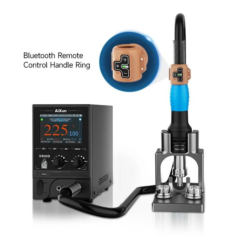 Фото Пневматический пистолет с дистанционным управлением Aixun H310D Bluetooth для использования аксессуаров, кольцевая ручка с ручкой H310D, хит продаж №1