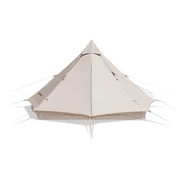 outdoor camping thickened indian light luxury camping cotton pyramid tent lang 6 4