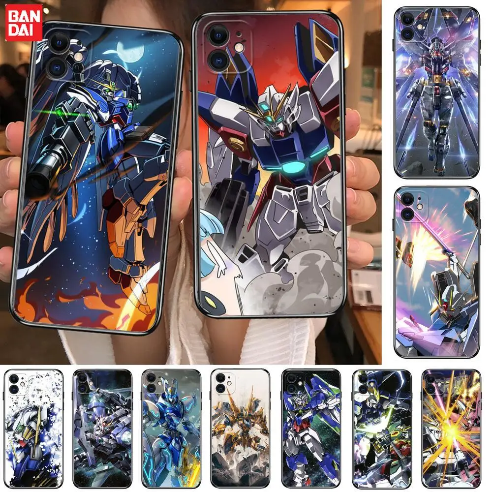 

Gundam Robot Phone Cases For iphone 13 Pro Max case 12 11 Pro Max 8 PLUS 7PLUS 6S XR X XS 6 mini se mobile cell