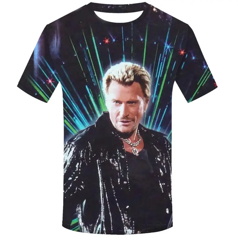 Футболка Мужская/женская оверсайз с 3D-принтом круглым вырезом