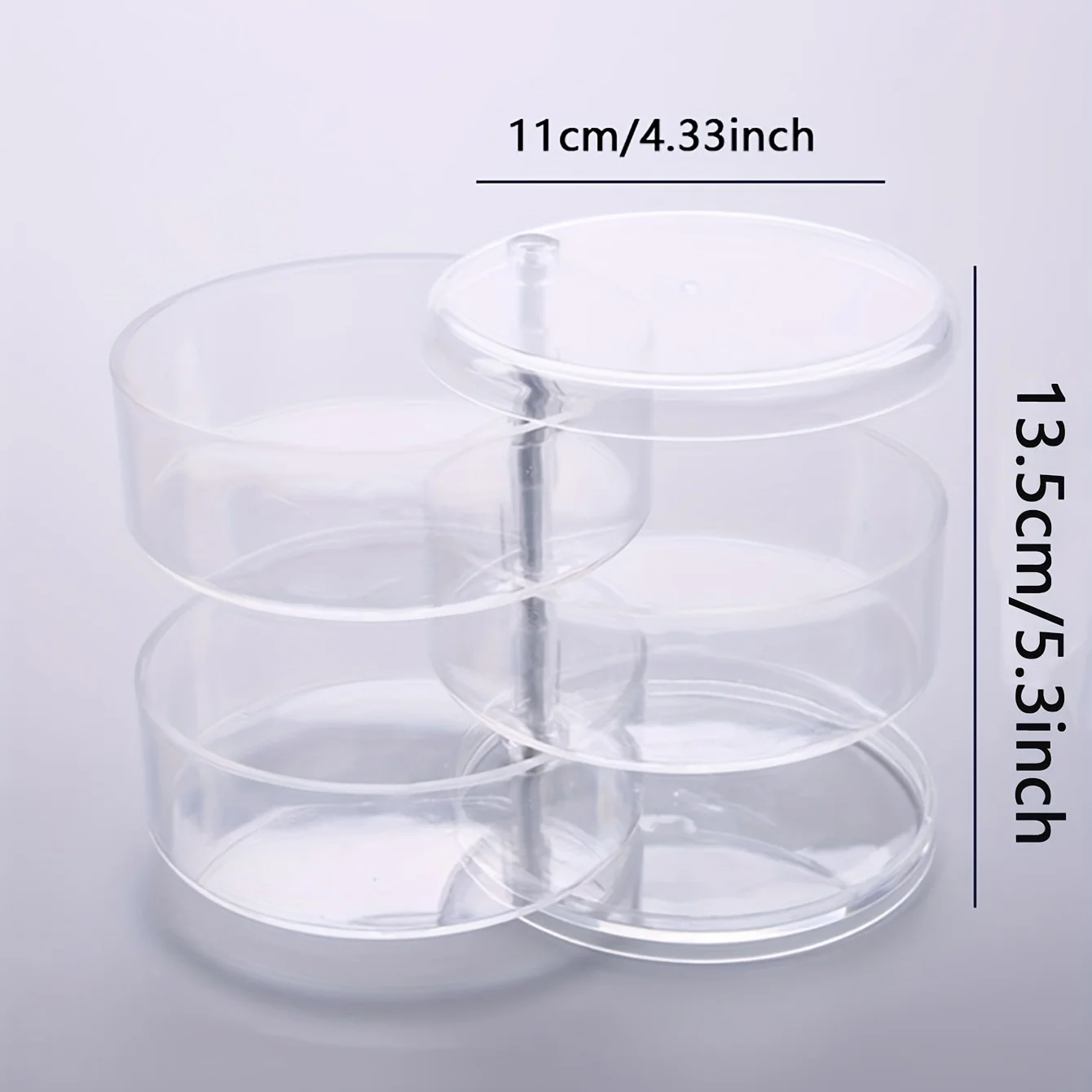 

Многослойный вращающийся органайзер для украшений