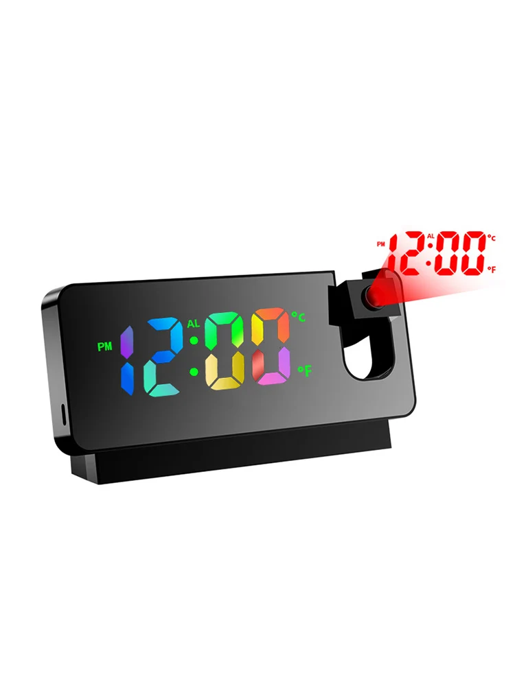

Digital Alarm Clock With USB Charging Battery Operated Large Screen Practical