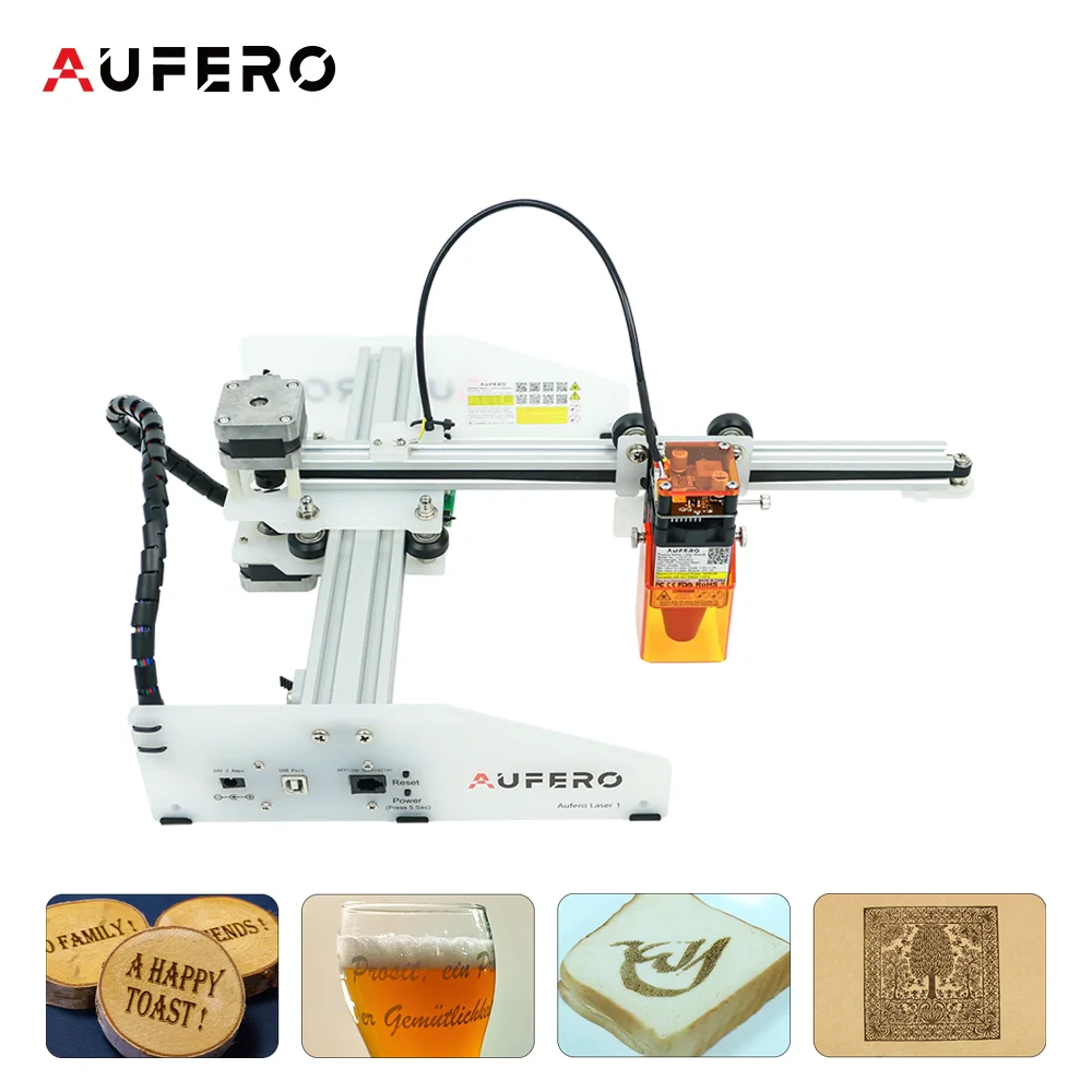 

Fast Aufero laser 1 LF 24V Laser Engraving Cutting Machine with Air Assist Nozzle Fast Delivery in USA and Spain Warehouse