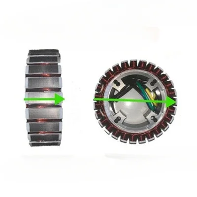 48 в 60 72 3000 Вт 5000 Генератор удлинителя диапазона электромобиля роторный статор 27