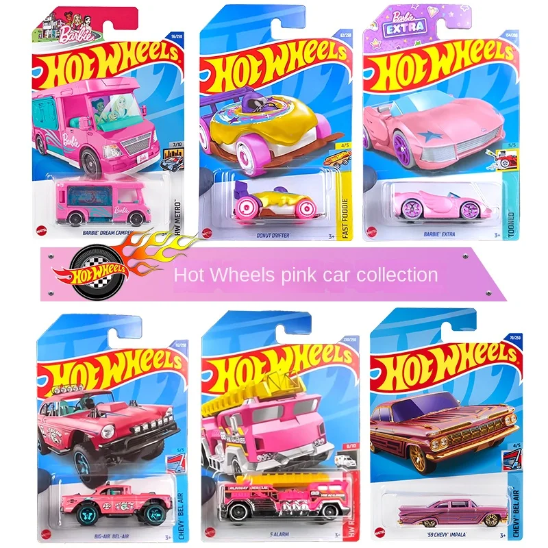 

Hot Wheels Барби розовая серия пончик Drifter мечта кемпера пончик Drifter Экстра модель автомобиля 1:64 литая модель автомобиля