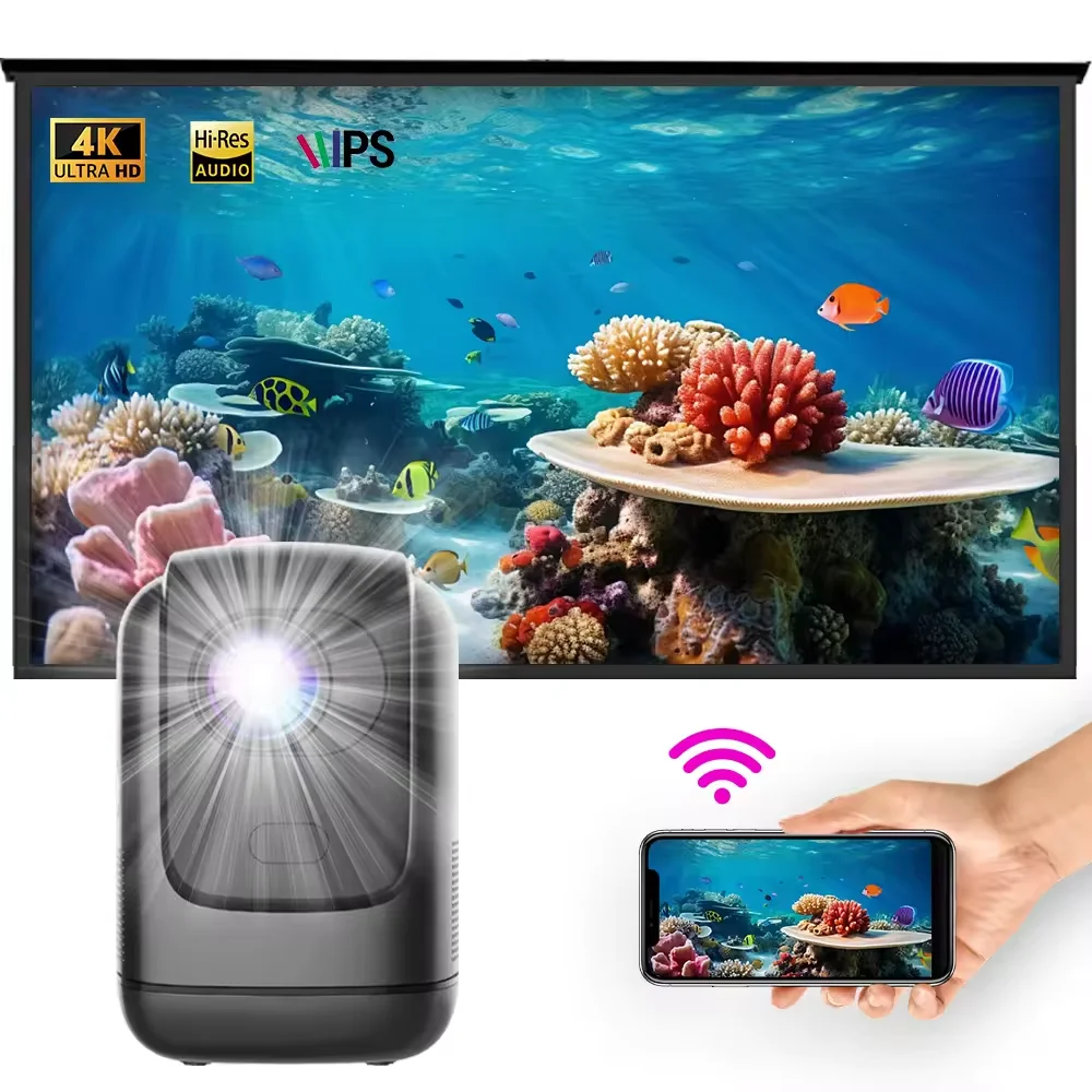 Проектор ATB светодиодный Многофункциональный для игровой комнаты 1080P