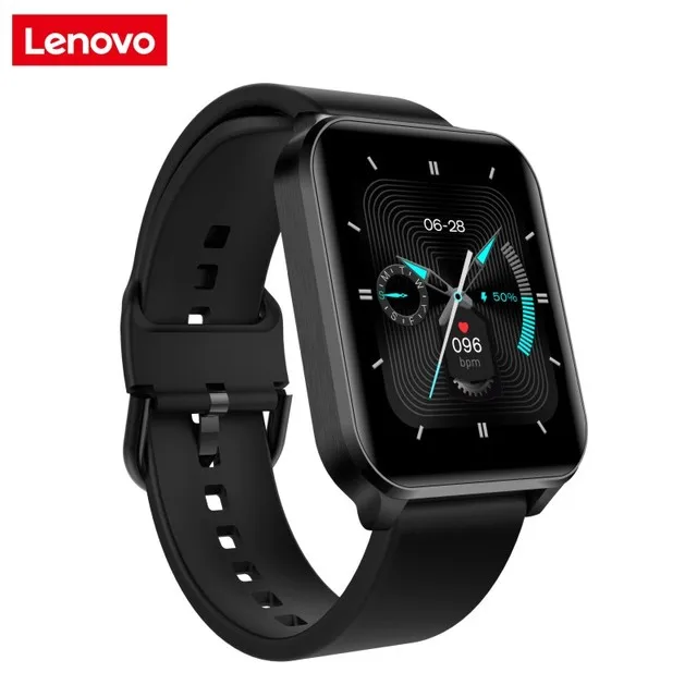 

Смарт-часы Lenovo S2 Pro мужские с термометром, пульсометром и сенсорным экраном 1,69 дюйма