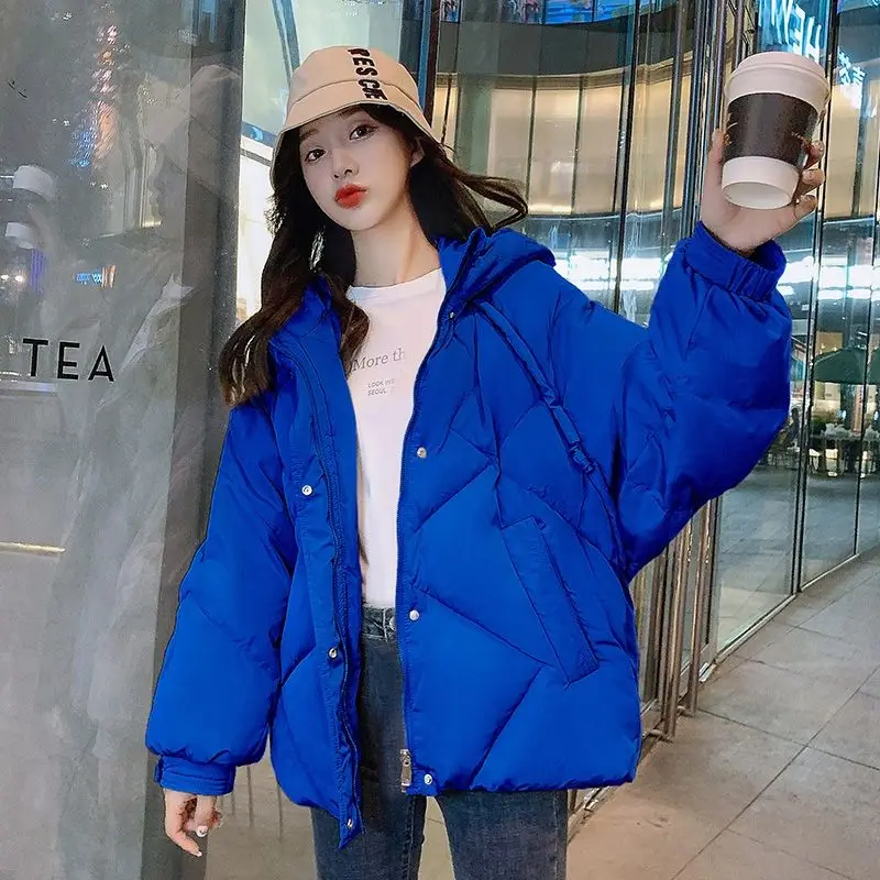 Winter Women's Cold Coat Parkas Super Hot Coats Hooded Padded Jacket Cheap Wholesale Loose Korean Fashion Jackets New