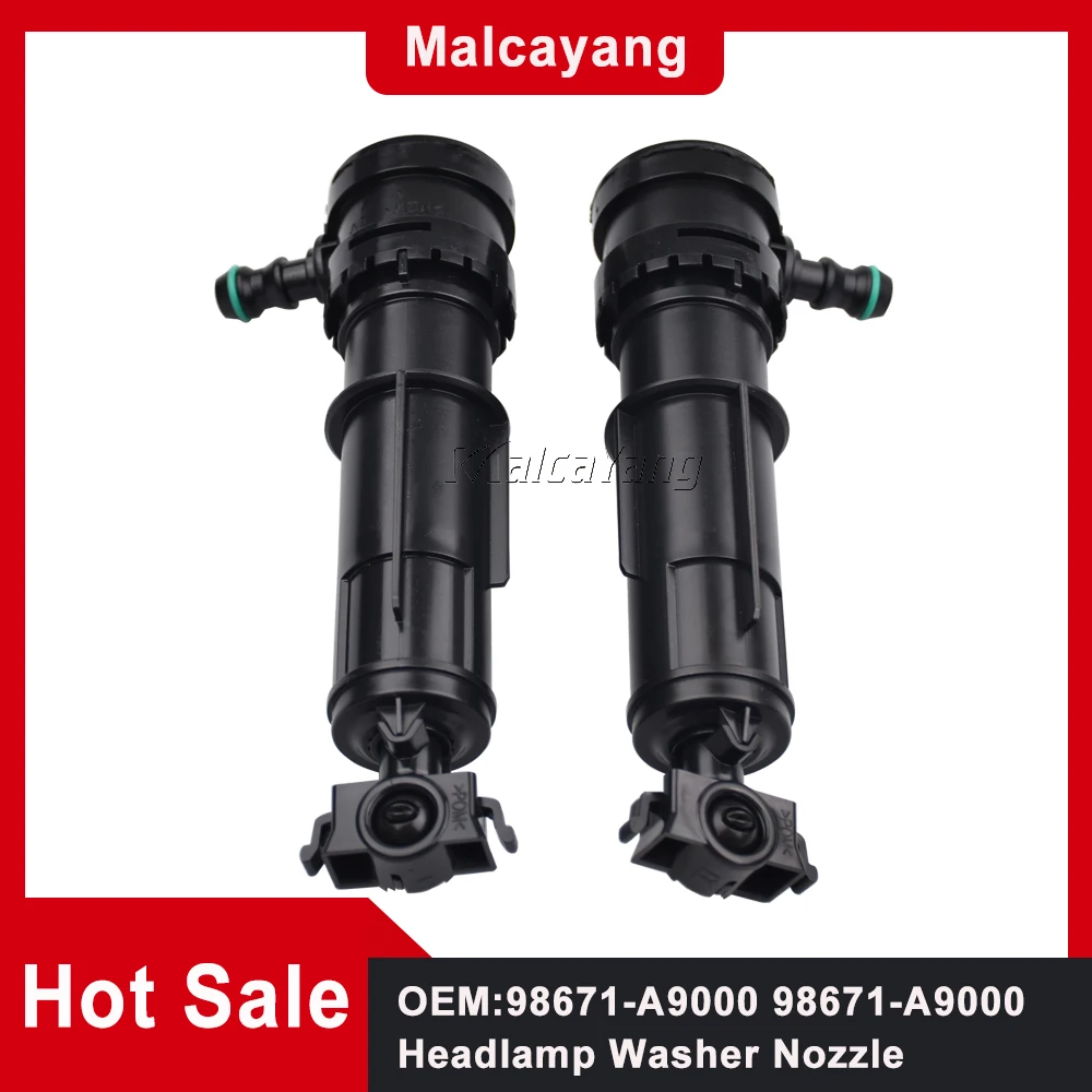 

For Kia Carnival Sedona 2015-2018 98672-A9000 Headlamp Washer Nozzle Actuator Cover Left Right Headlight Cleaning Spray Cap