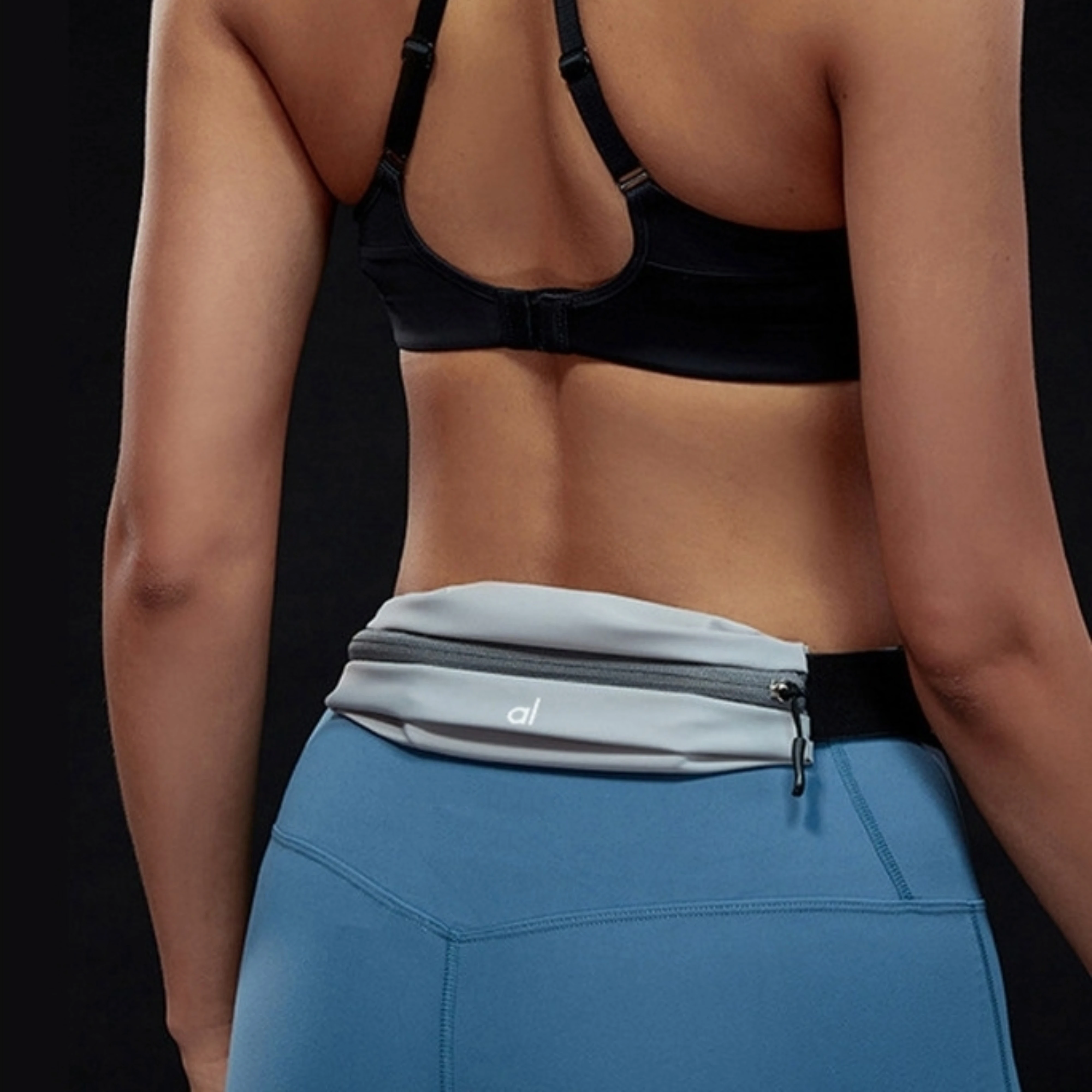 NWT Al Yoga Unisex Sports Running Waistpack High Density Waterproof Fabric Phone Storage Bag For Women Gym Fitness Running Bag