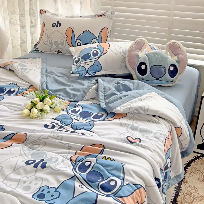 Летнее одеяло Disney летнее стеганое мультяшное Микки Маус Базз светящееся детское