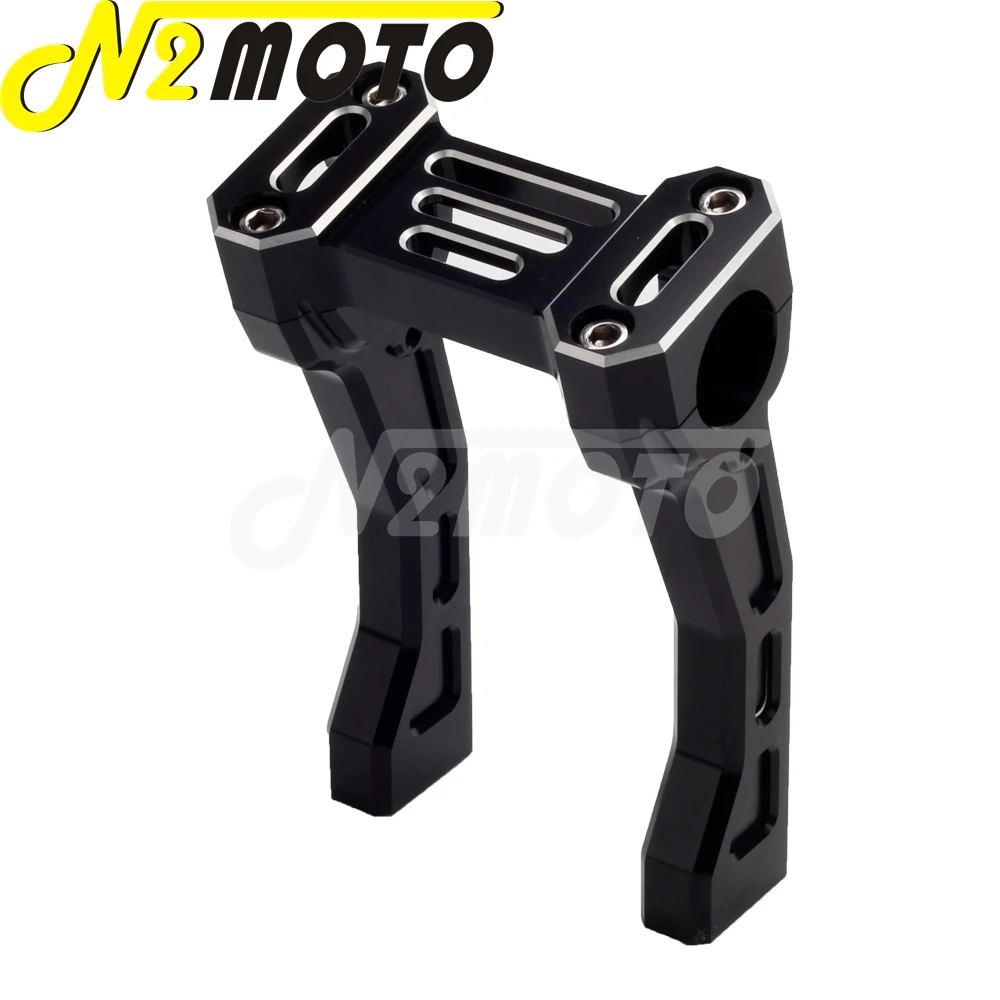 Новые Мотоциклетные аксессуары высокие подъемники на руль адаптер высоты w/ Top Clamp