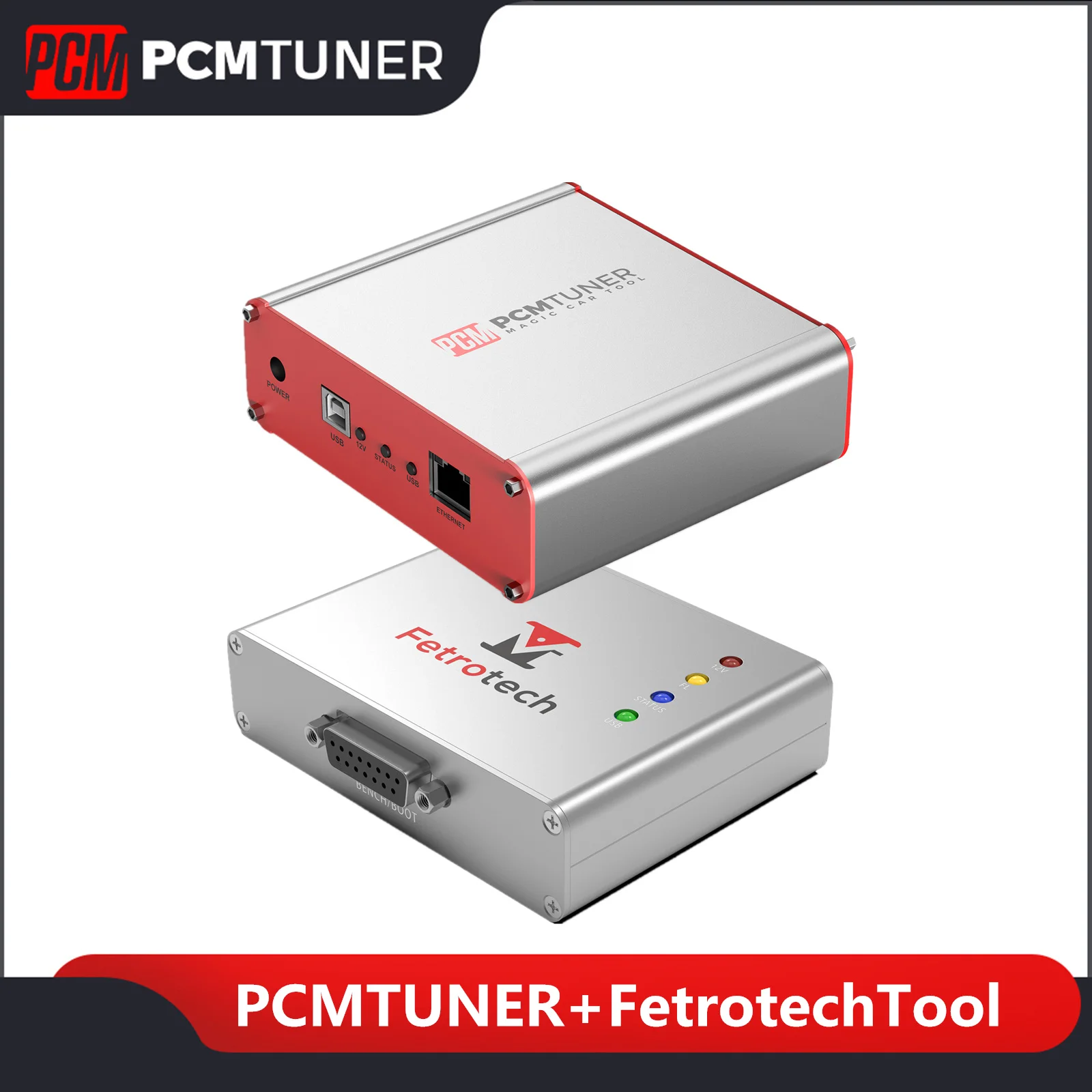 

PCMTuner 67 Modules ECU Programmer Plus Fetrotech Tool for MG1 MD1 EDC16 MED9.1 ECUs