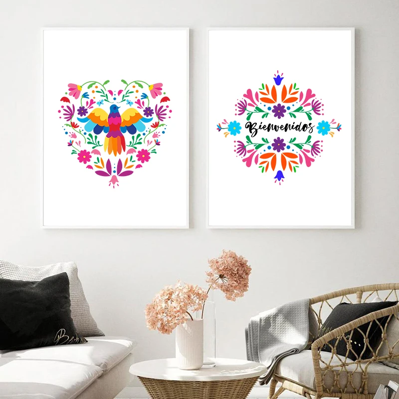 

Colorful Poster Minimalist Nordic Wall Art Prints Modern Decorative Paintings for Living Room Frameless Canvas Picture