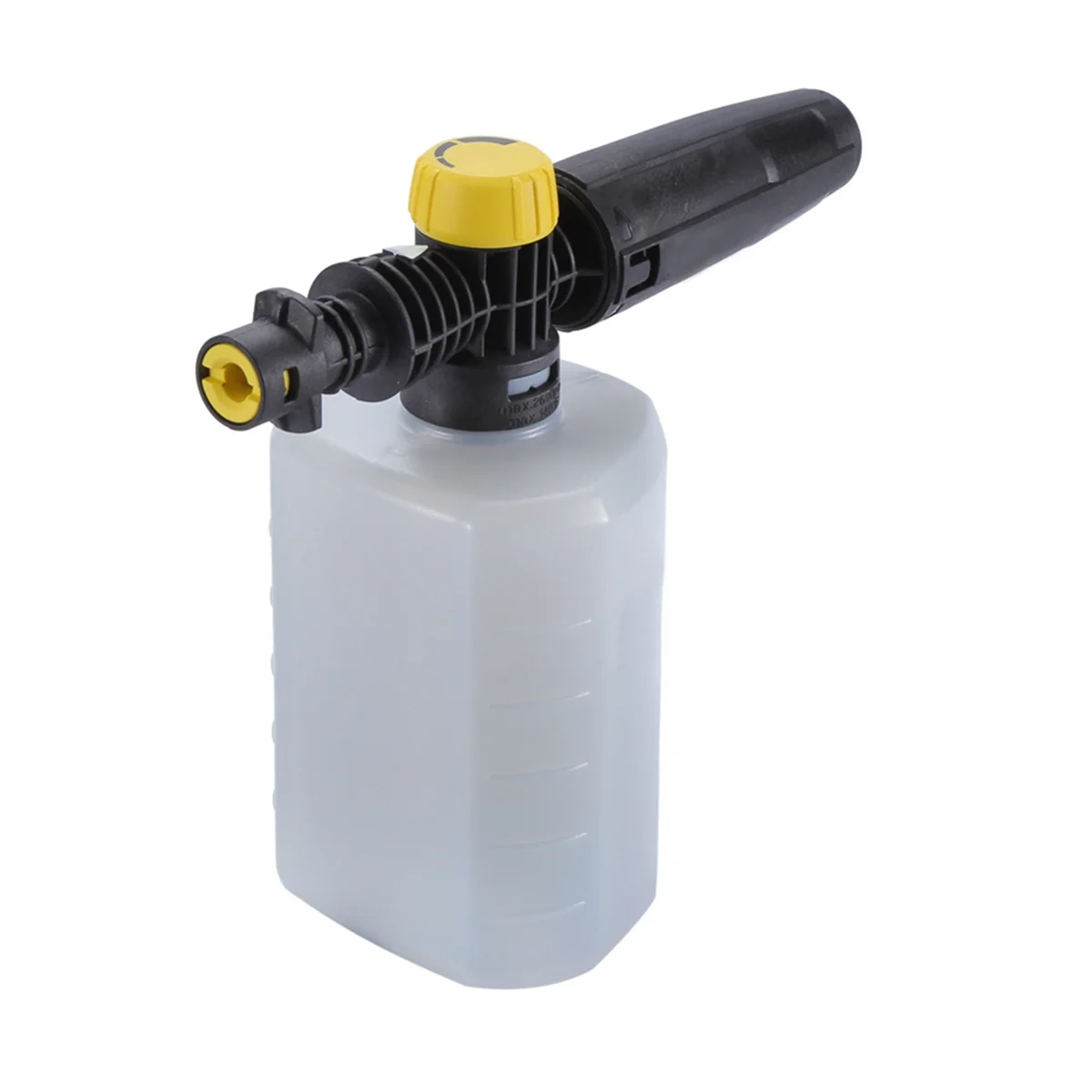 Фото Подходит для моек высокого давления Karcher серий K2/K3/K4/K5/K6/K7: пенная насадка-пушка 0.6 л, регулируемая снегоуборочная насадка, комплект для чистки. №2