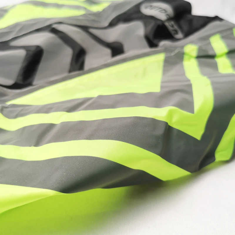 Backpack Cover With Large Reflective Strip For Night Travel Safety Backpack Waterproof Cover For Camping Outdoor Backpack Cover