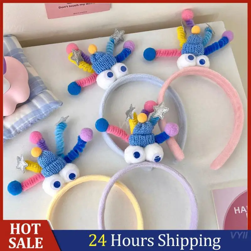 

Headwear Lovely Cartoon Headband Fashion Hair Accessories Children's Headwear Headband Wear Resistance Exquisite Plush Headwear