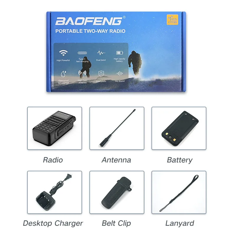 Baofeng Uv16 Walkie Talkie Outdoor High-power FM Handheld Marine Wireless Waterproof Platform Front 5R Self Driving