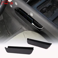 abs black car center console seat side storage box holder organizer tray for land rover defender 90 110 2020 2022 auto accessory