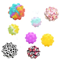 21 styles 3d stress ball toys for children adults antistress balls fidget reliever toys push bubbles kids funny gifts boys girls