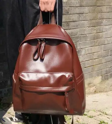 Модный женский рюкзак в стиле преппи, кожаная школьная сумка, рюкзаки для teengers gilrs, вместительный дорожный рюкзак из искусственной кожи, Sac A dos