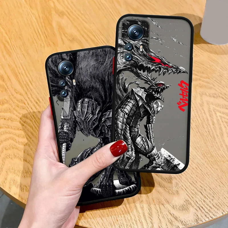 Светящаяся задняя крышка для Redmi Note аниме-дизайн матовый антибликовый