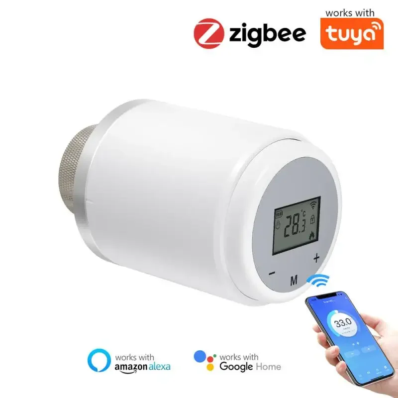 Термостат Tuya ZigBee WIFI TRV