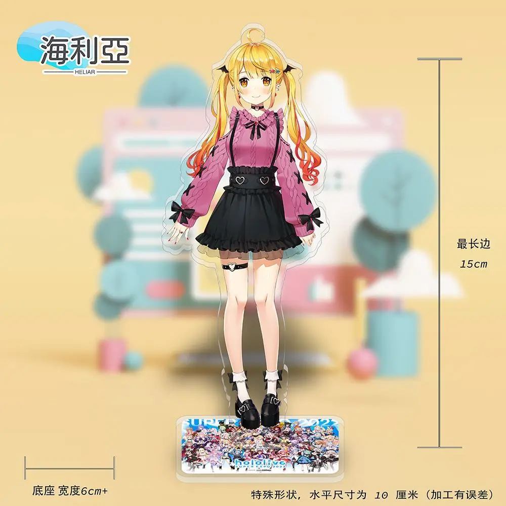 Hololive Gawr Gura Shirakami Fubuki акриловая подставка украшения Косплей Аниме фигурки