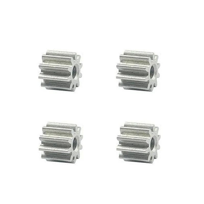 

4Pcs LD-P06 Metal Motor Gear 0.5M 10T Replacement Accessories For LDRC LD-P06 LD P06 Unimog 1/12 RC Truck Car