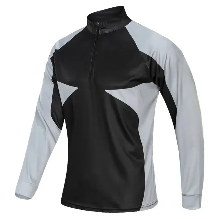 Новые профессиональные рубашки для рыбалки с длинным рукавом UPF 50+ дышащая