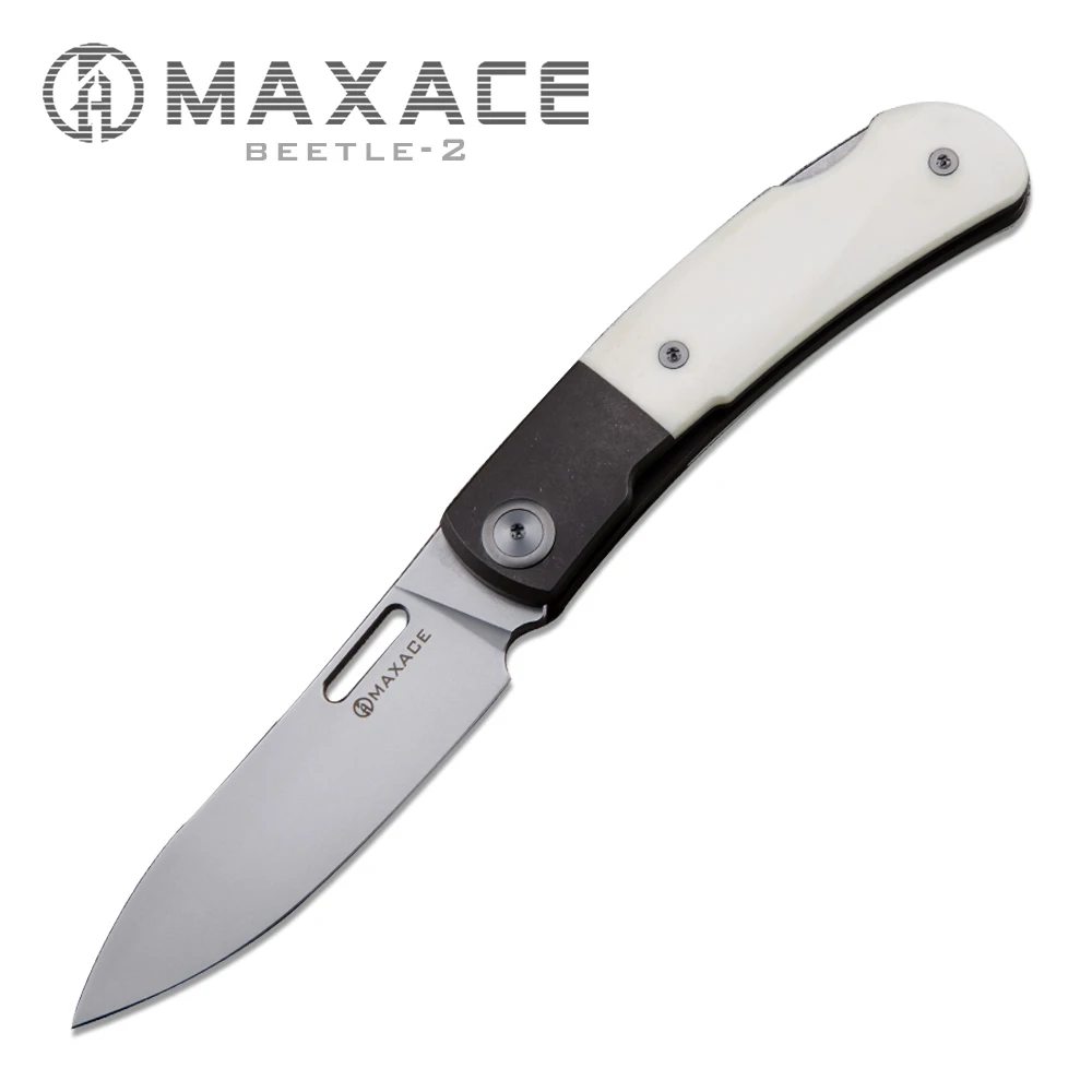Maxace Beetle-2 0 CPM-MAGNACUT складной нож с костной инкрустацией тактический для выживания