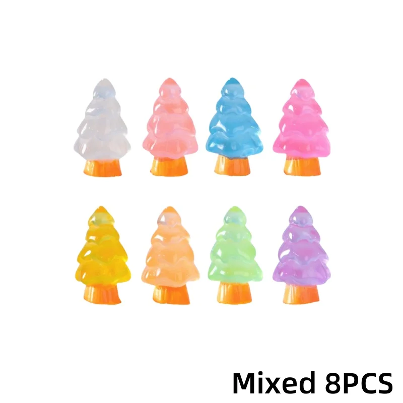 

Светящаяся мини елка из смолы