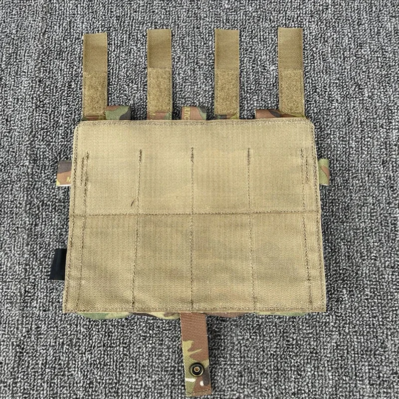 Фото Тактический подсумок для журналов Airsoft M4 Triad Mag Pouch для жилета CP AVS JPC Vest Molle Сумка на переднюю панель Multicam Gear №2