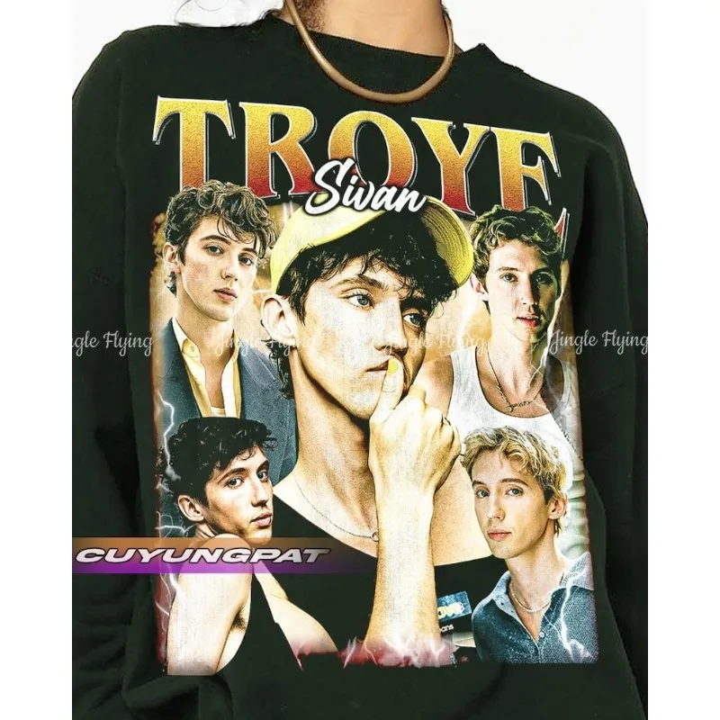 Винтажный подарок Troye Sivan для женщин и мужчин толстовка унисекс с круглым вырезом