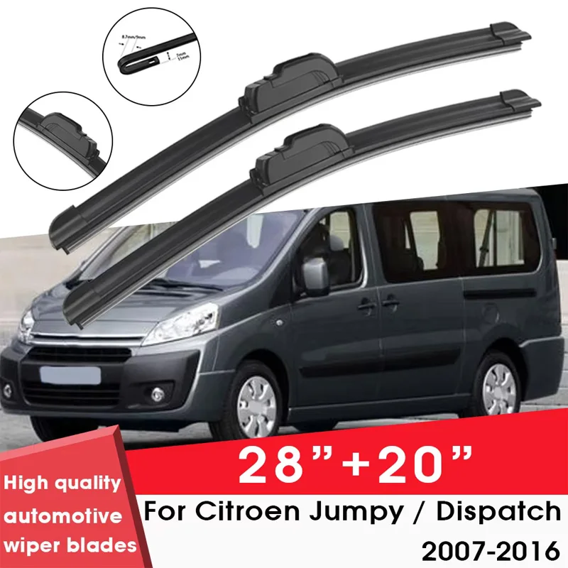 Щетка стеклоочистителя автомобиля для Citroen Jumpy/Dispatch 2007-2016 28 &quot+ 20&quot лобовое