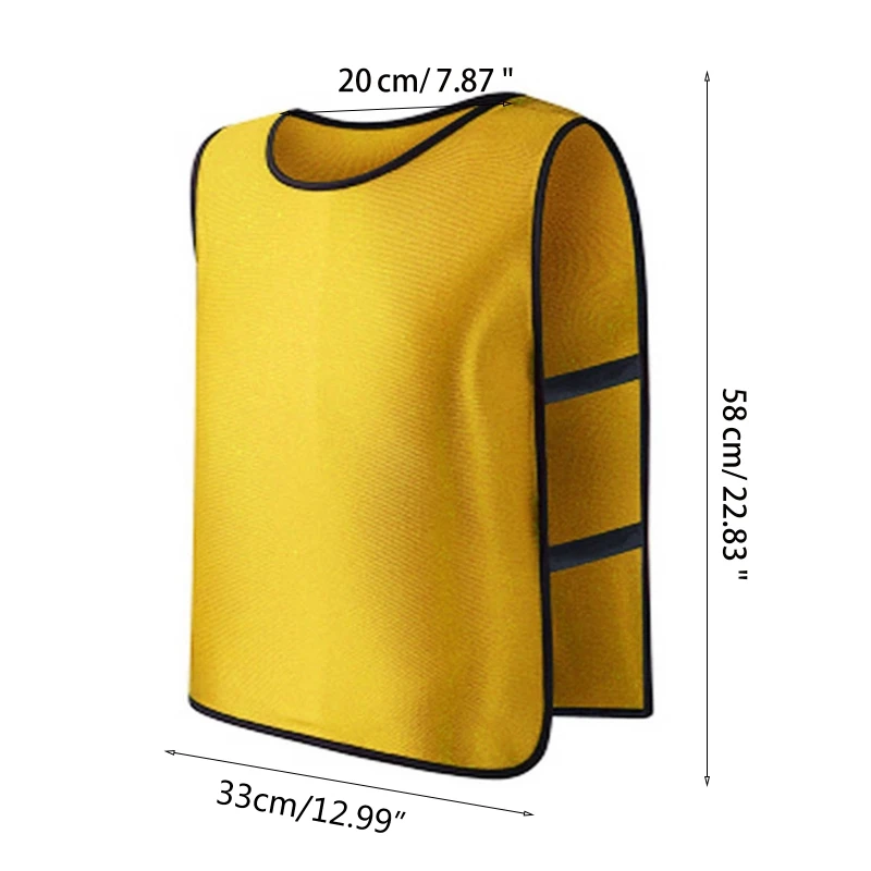 

B36F Children Kid Team Sports Football Soccer Training Pinnies Jerseys Train Bib Vest