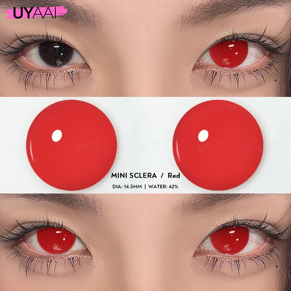 COLORCON Red Party 1 пара модные контактные линзы для макияжа и красоты мягкие ежегодные