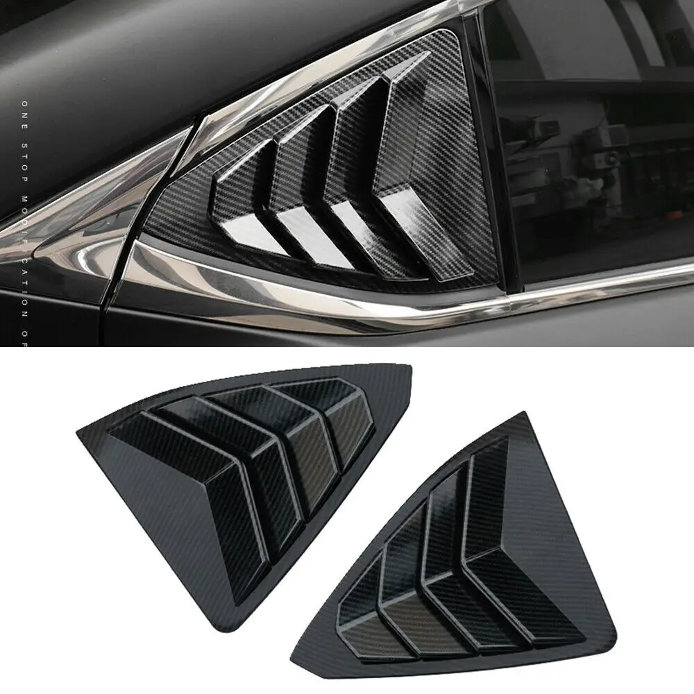 

Отделка затвора заднего стекла из углеродного волокна для Lexus ES 2019 2020, 2 шт.
