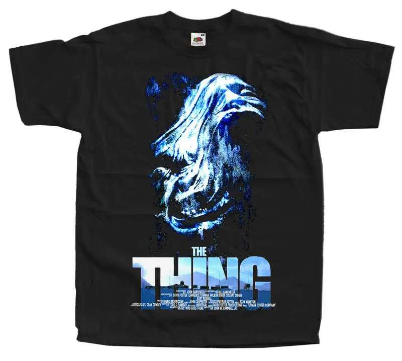 

THE THING V20 Movie Black T SHIRT ALL SIZES S-5XL