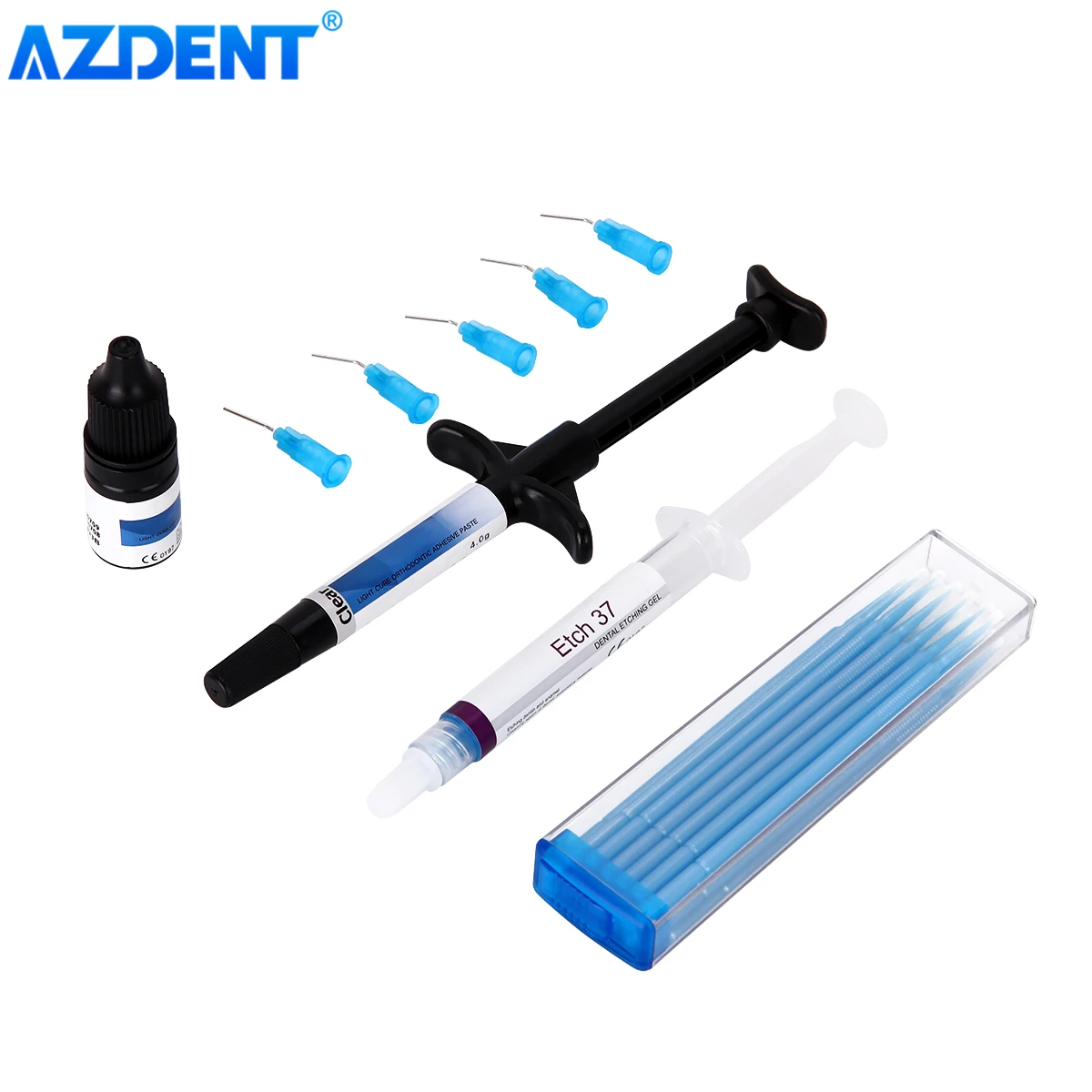 Набор стоматологических ортодонтических клейких материалов AZDENT для крепления