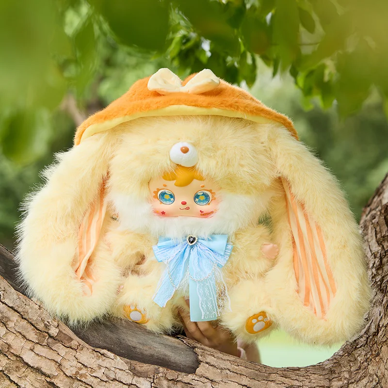 Фото Бархатный Волшебник с ушками Samuel, 800% глухая коробка для украшения комнаты, коллекционная модель, загадочная коробка, мультяшный креативный дизайн, подарок для девочки №5